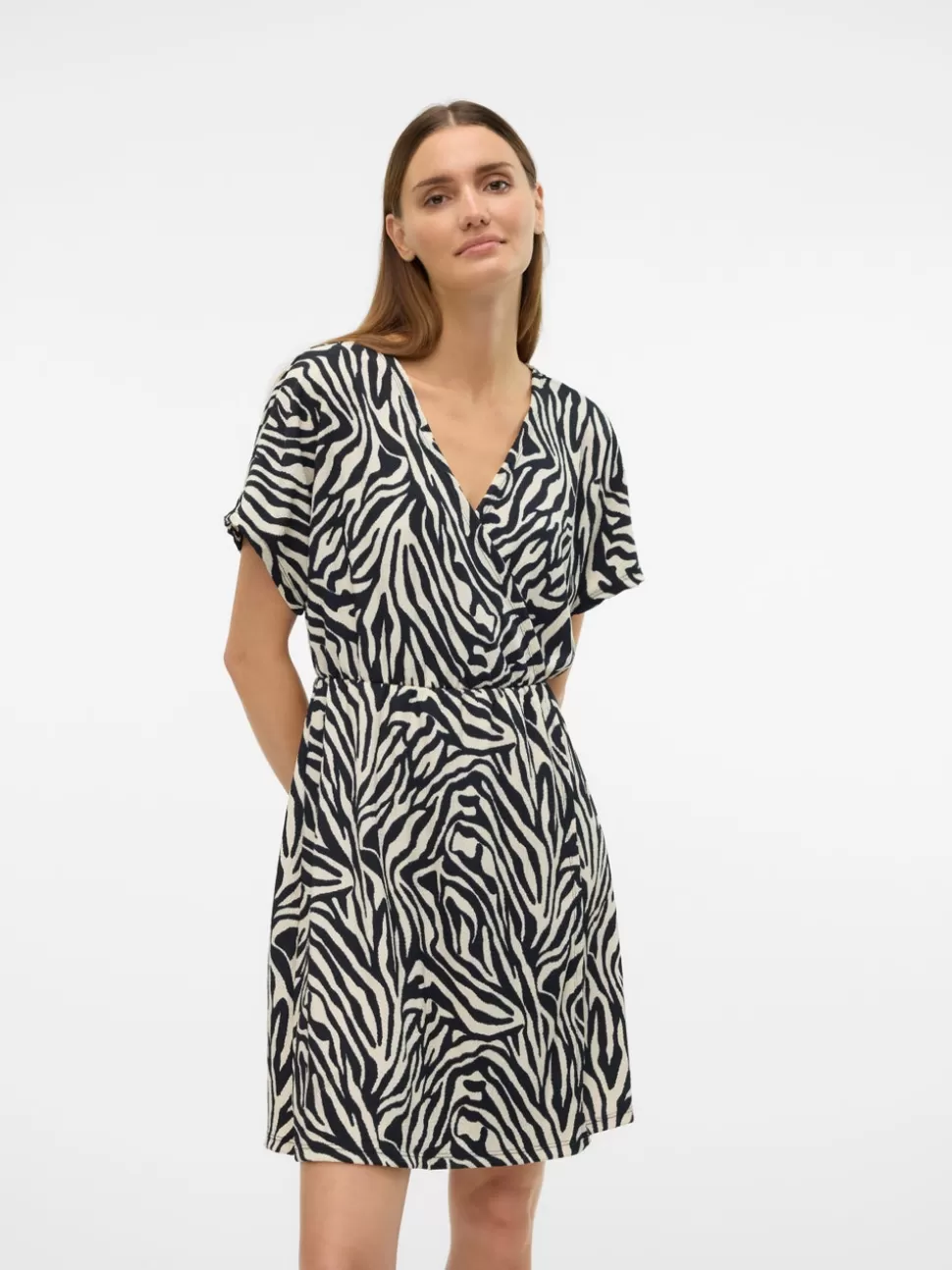 Klänningar^VERO MODA VMMERVE Lång Klänning Black