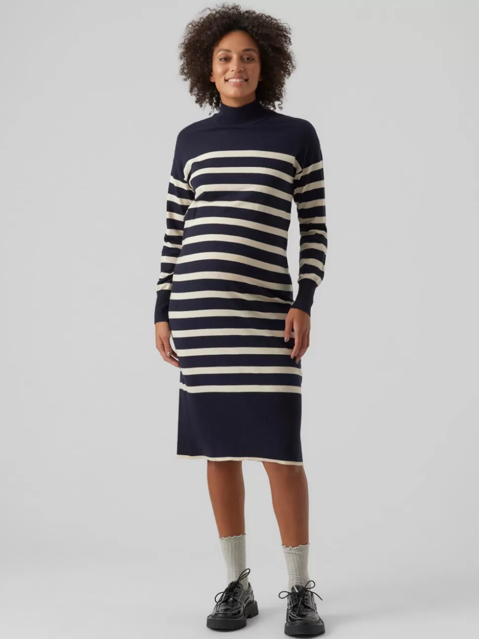 Klänningar^VERO MODA VMMHAPPINESS Gravidklänning Navy Blazer