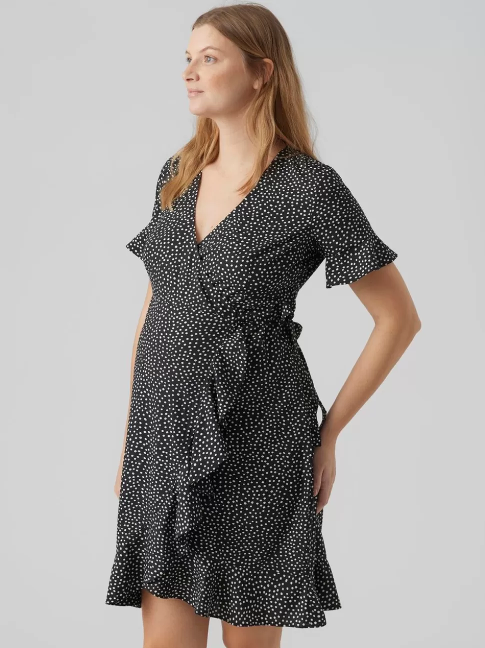 Klänningar^VERO MODA VMMHENNA Gravidklänning Black