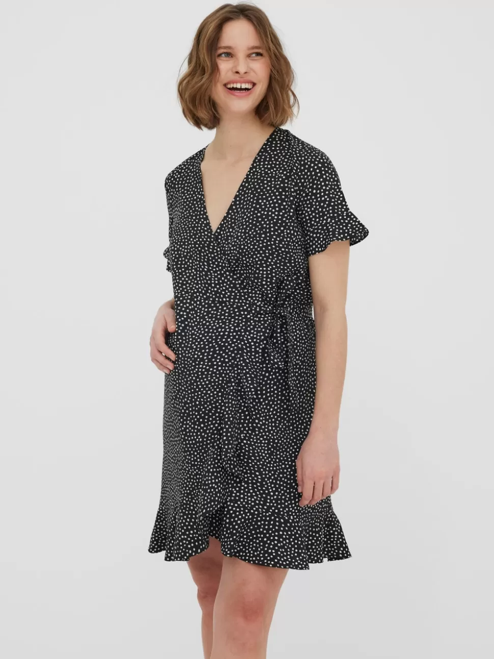 Klänningar^VERO MODA VMMHENNA Gravidklänning Black