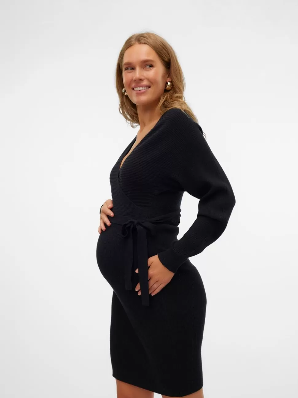 Klänningar^VERO MODA VMMHOLLYREM Gravidklänning Black