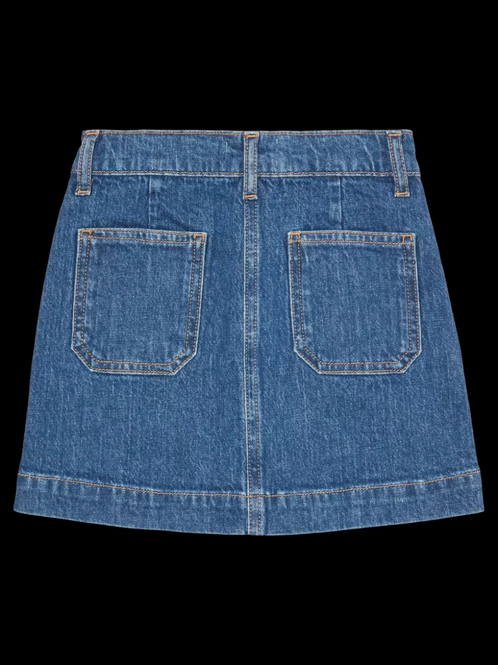 Kjolar | Underdelar^VERO MODA VMMIA Hög Midja Kort Kjol Medium Blue Denim