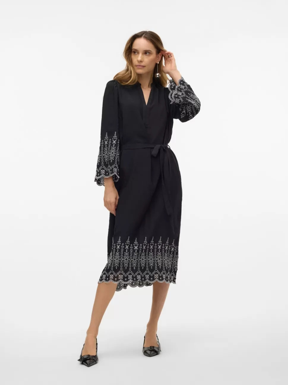 Klänningar^VERO MODA VMMILAN Kort Klänning Black