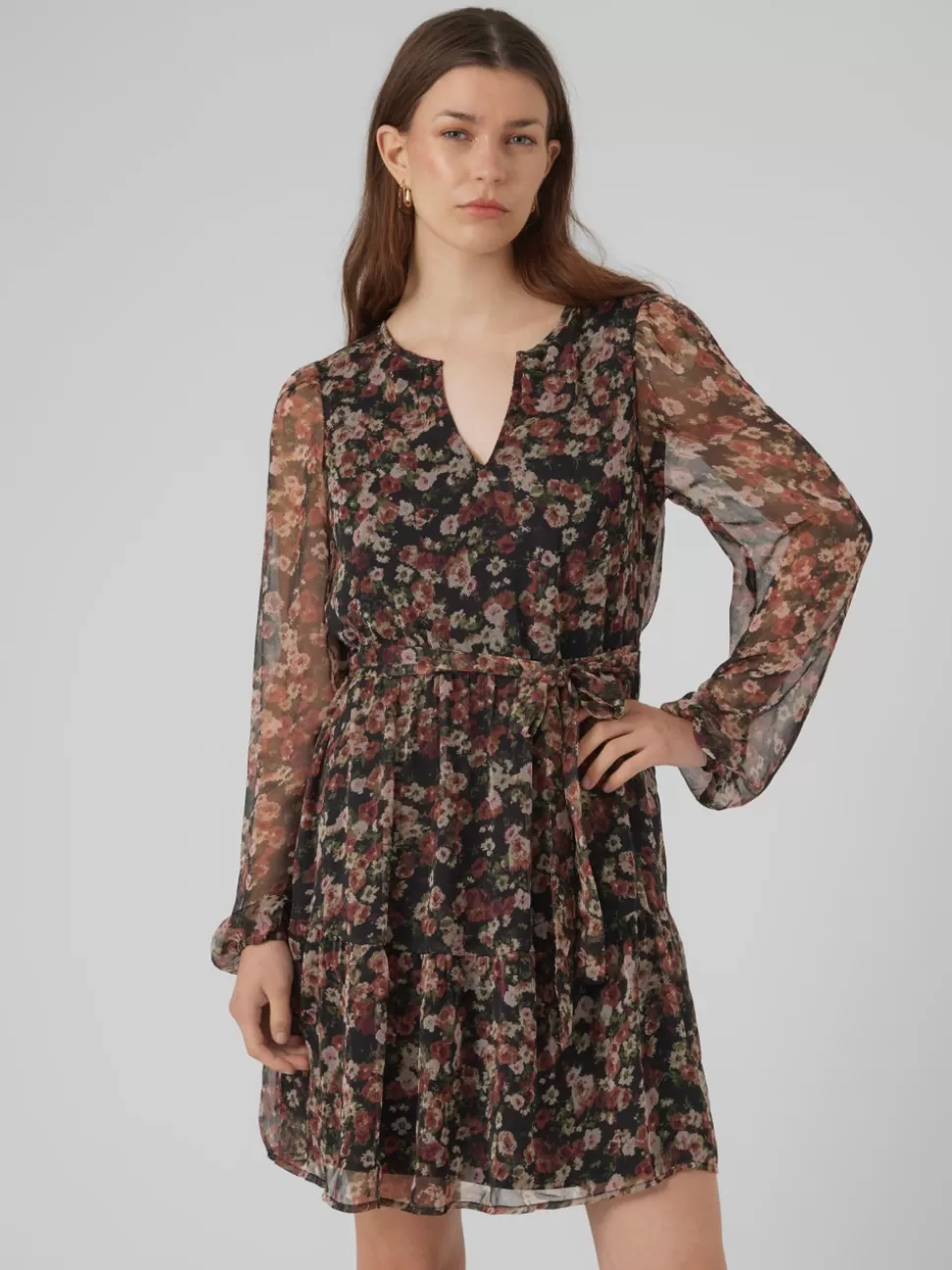 Klänningar^VERO MODA VMMILLA Kort Klänning Black