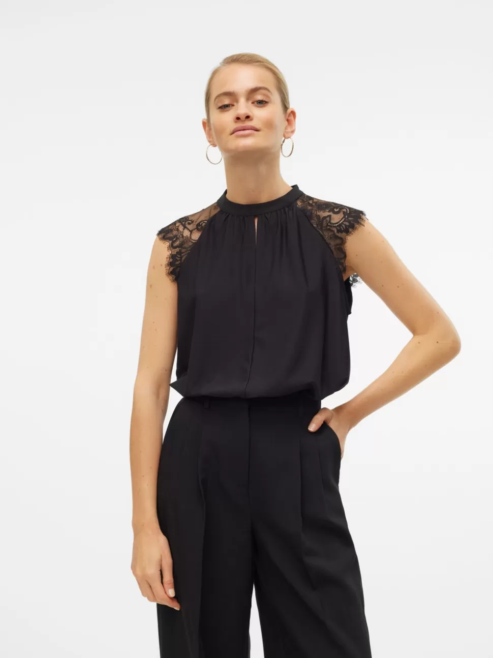 Toppar | Basics^VERO MODA VMMILLA Topp Black