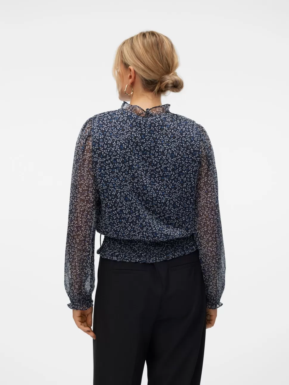 Toppar^VERO MODA VMMILLA Topp Navy Blazer