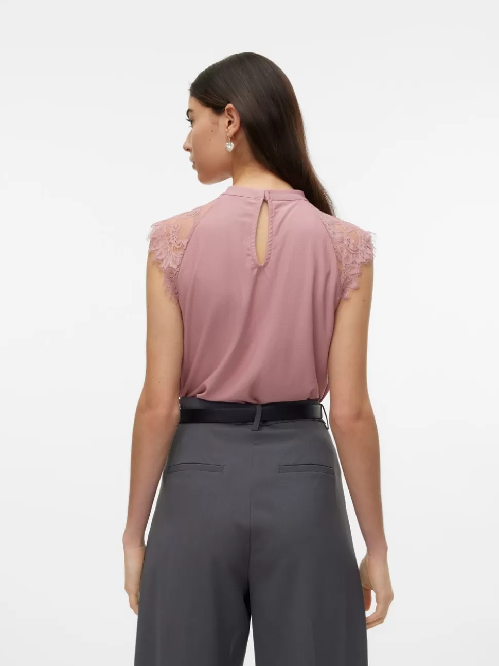 Toppar | Basics^VERO MODA VMMILLA Topp Nostalgia Rose