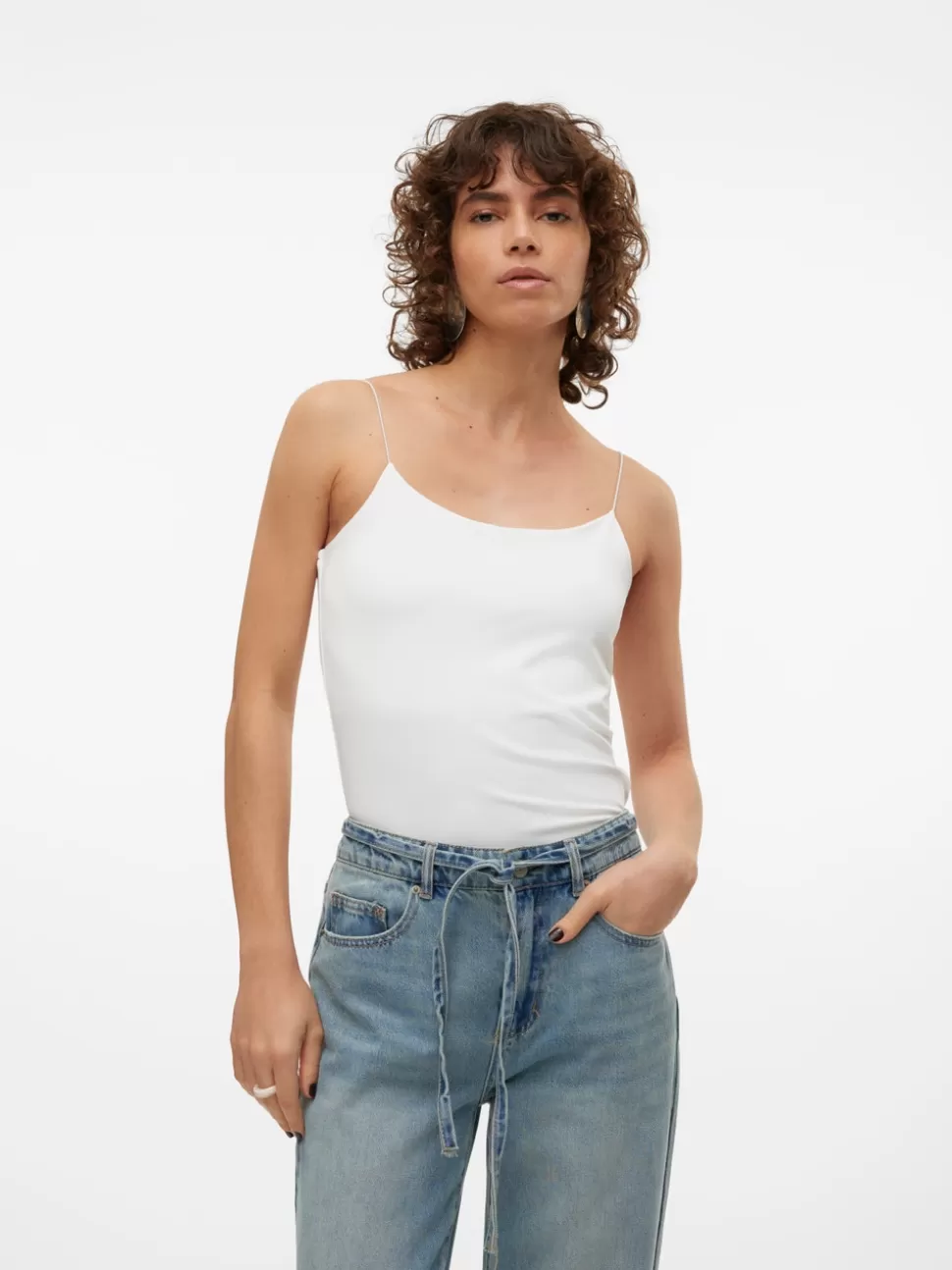 Toppar | Basics^VERO MODA VMMILLION Topp Snow White