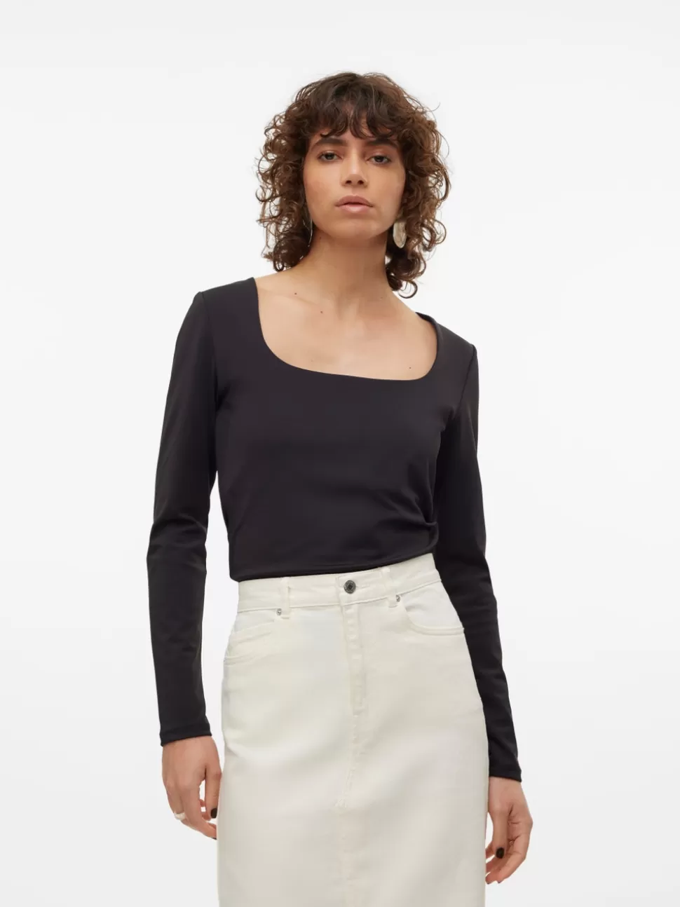 Toppar | Basics^VERO MODA VMMILLION Topp Black