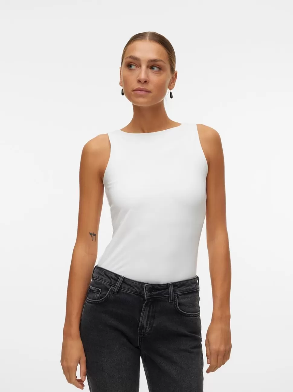 Toppar | Basics^VERO MODA VMMILLION Topp Bright White