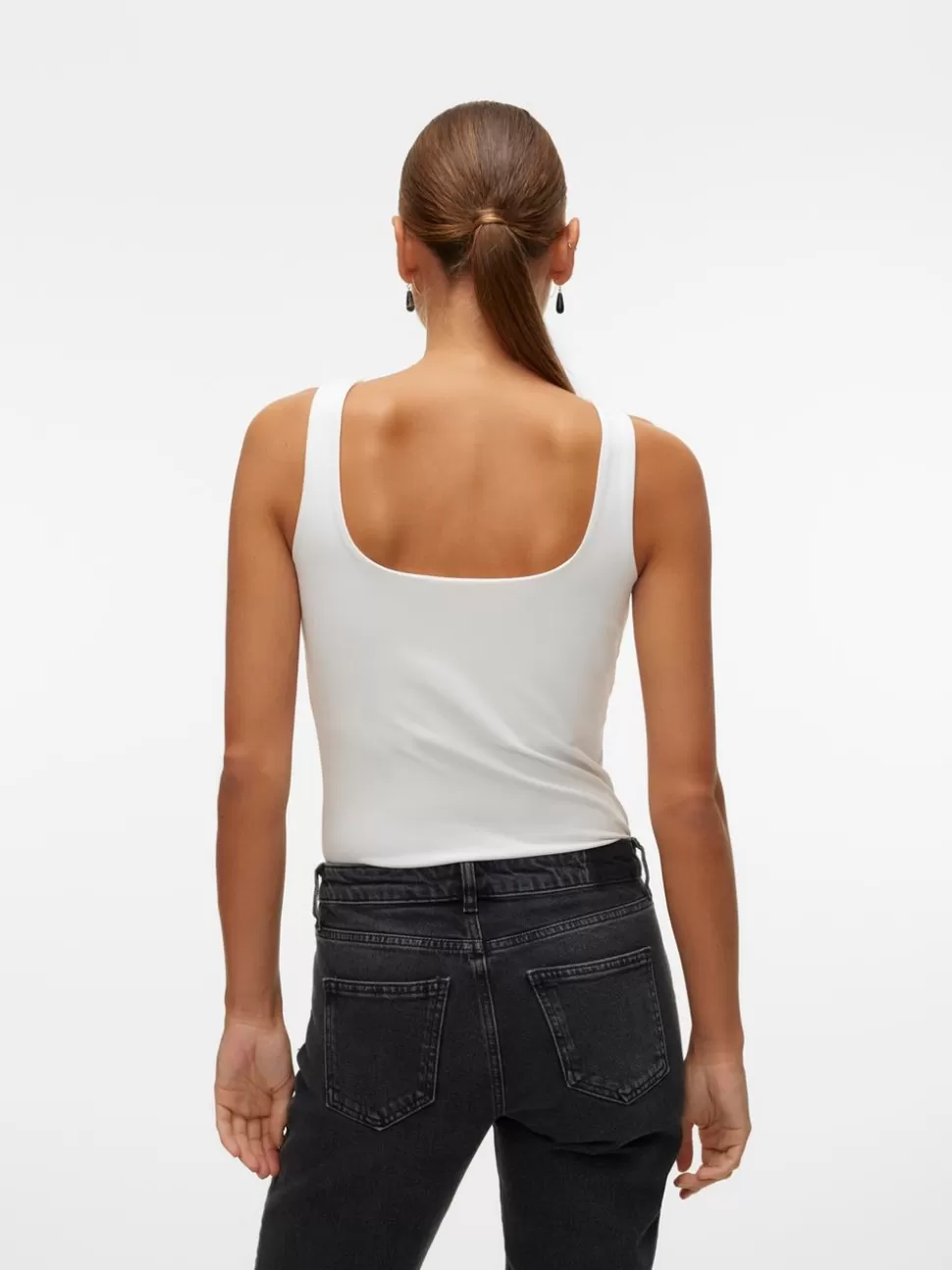 Toppar | Basics^VERO MODA VMMILLION Topp Bright White