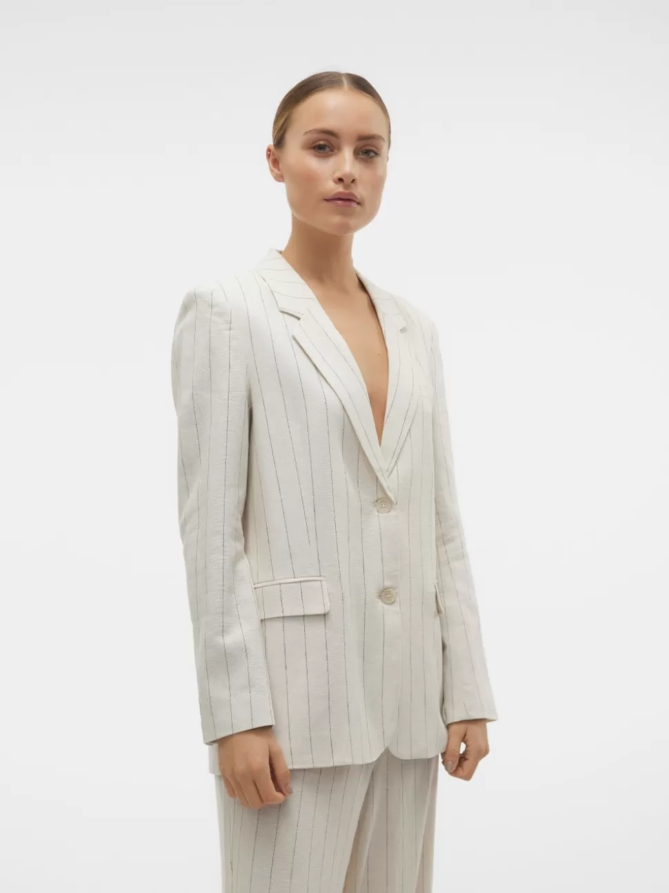 Kavajer^VERO MODA VMMINDY Kavaj Oatmeal