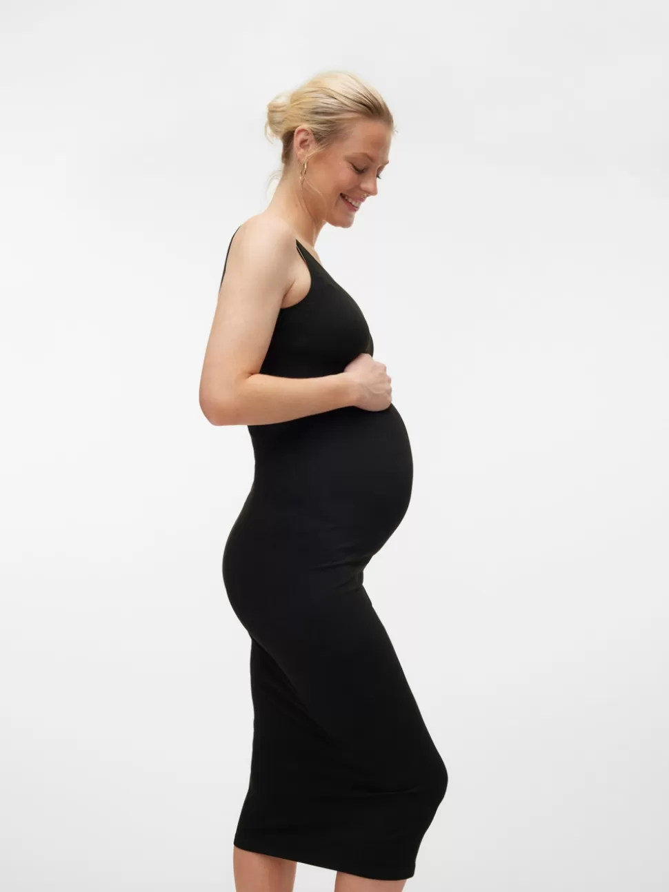 Klänningar^VERO MODA VMMISA Gravidklänning Black
