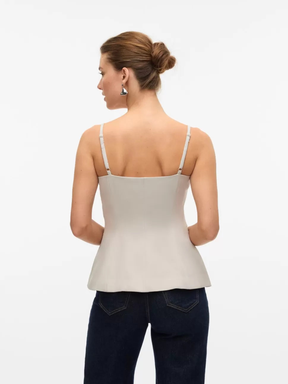 Festkläder^VERO MODA VMMISCHA Skräddarsydd Väst Silver Lining