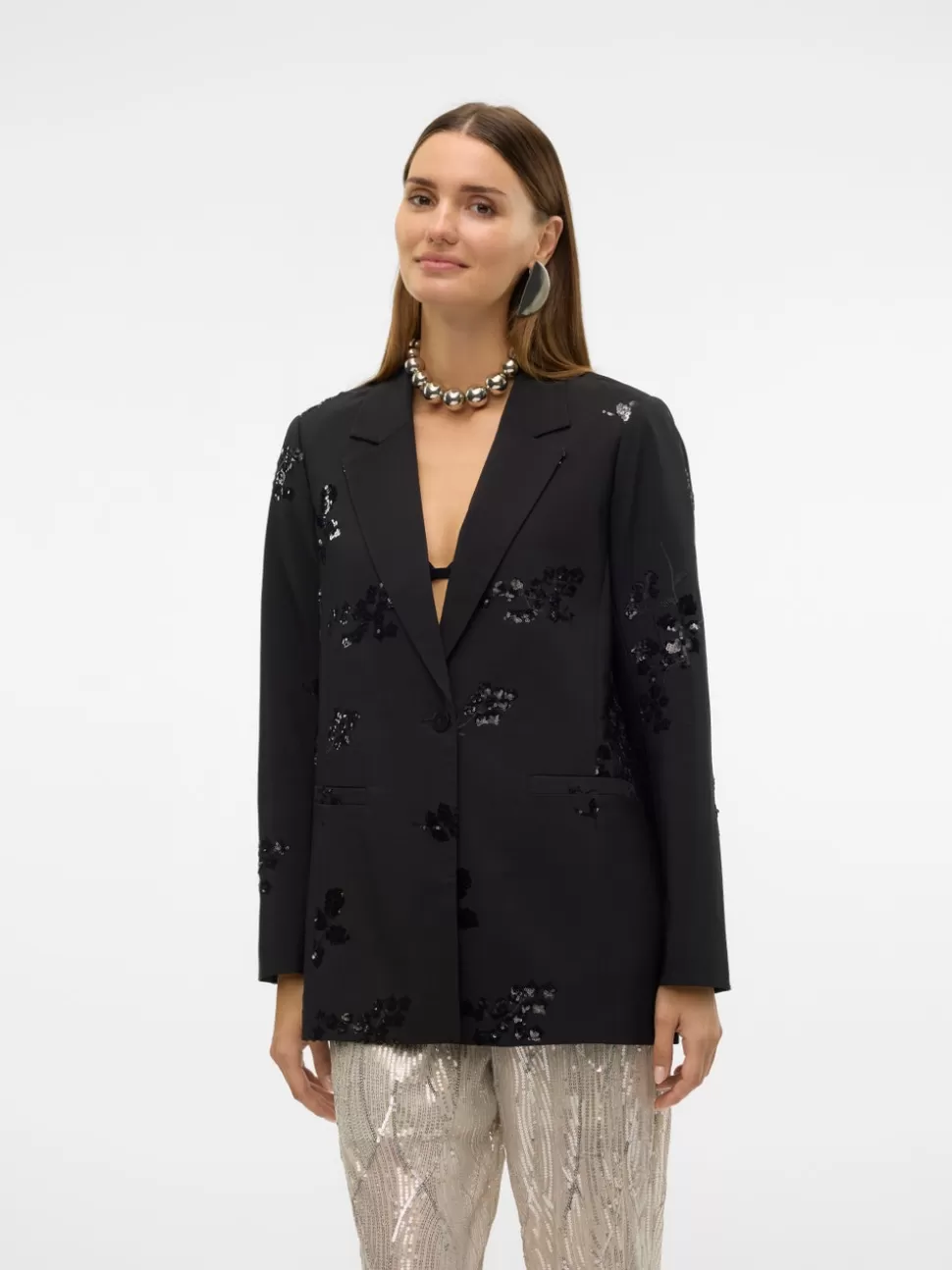 Festkläder | Kavajer^VERO MODA VMMITRA Kavaj Black
