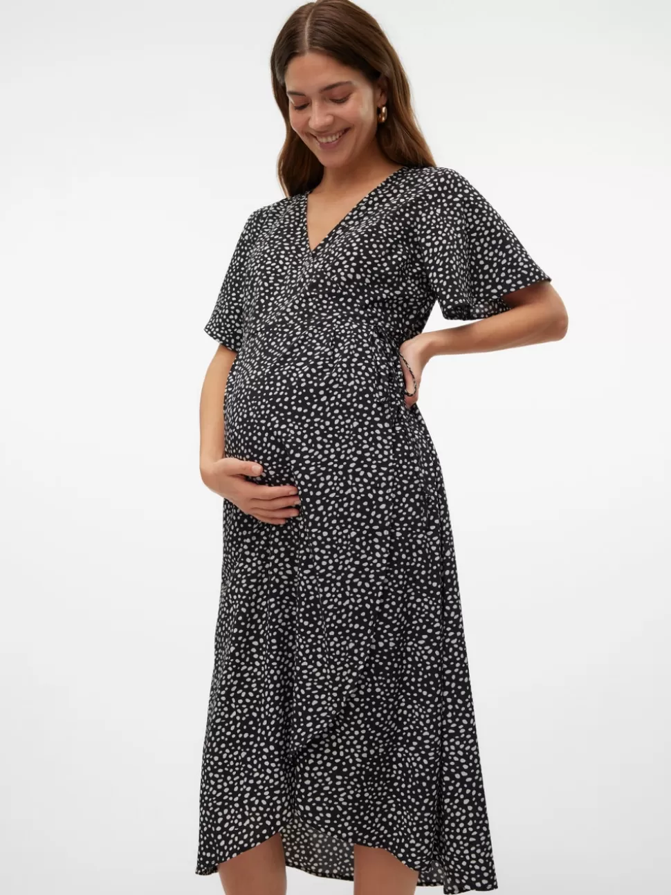 Klänningar^VERO MODA VMMLIZA Gravidklänning Black