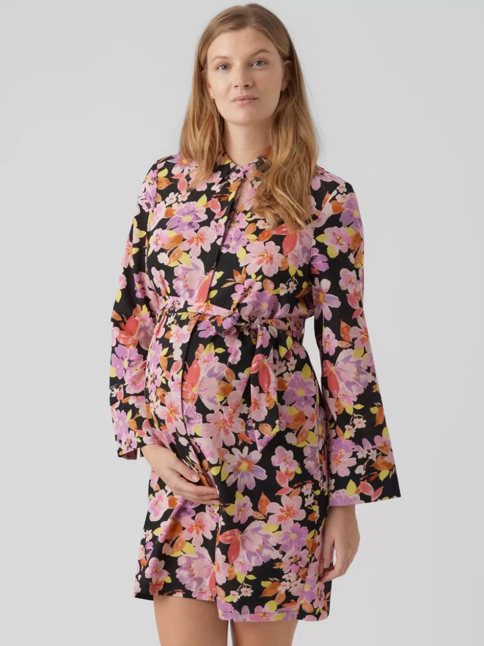 Klänningar^VERO MODA VMMLUCIA Gravidklänning Black