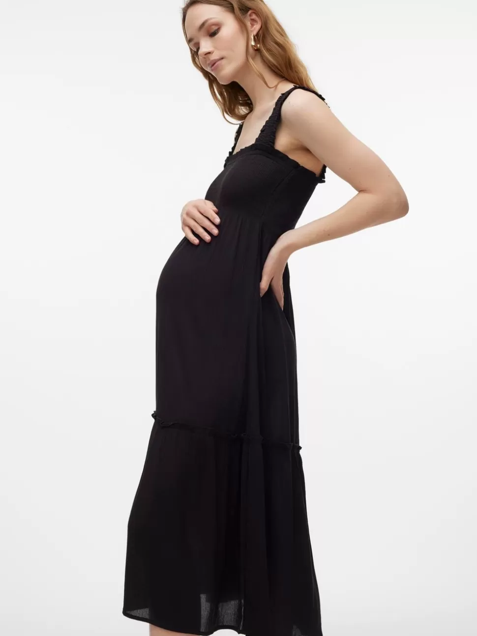 Klänningar^VERO MODA VMMMENNY Gravidklänning Black
