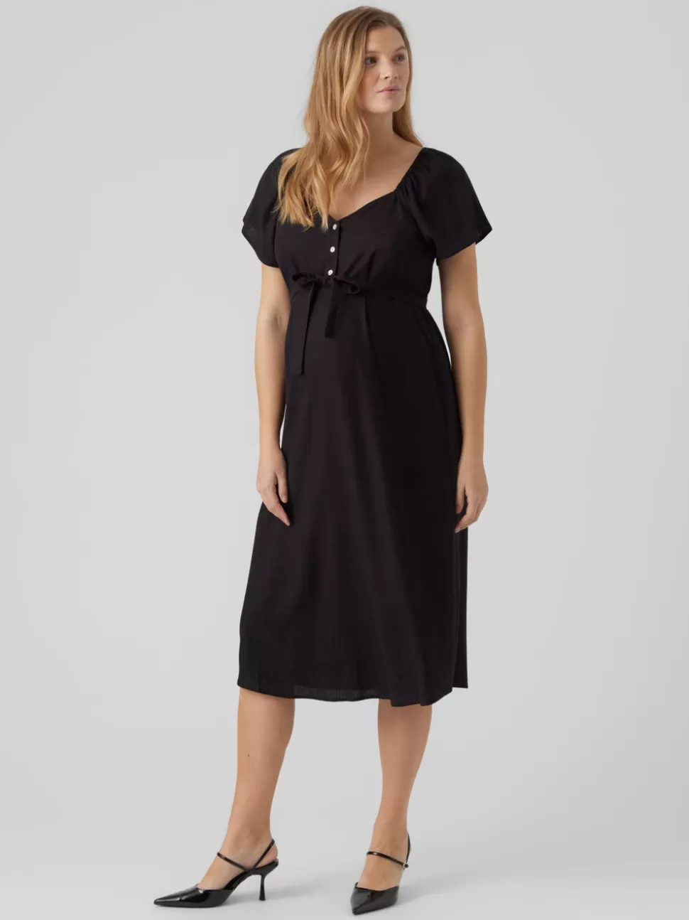 Klänningar^VERO MODA VMMMYMILO Gravidklänning Black
