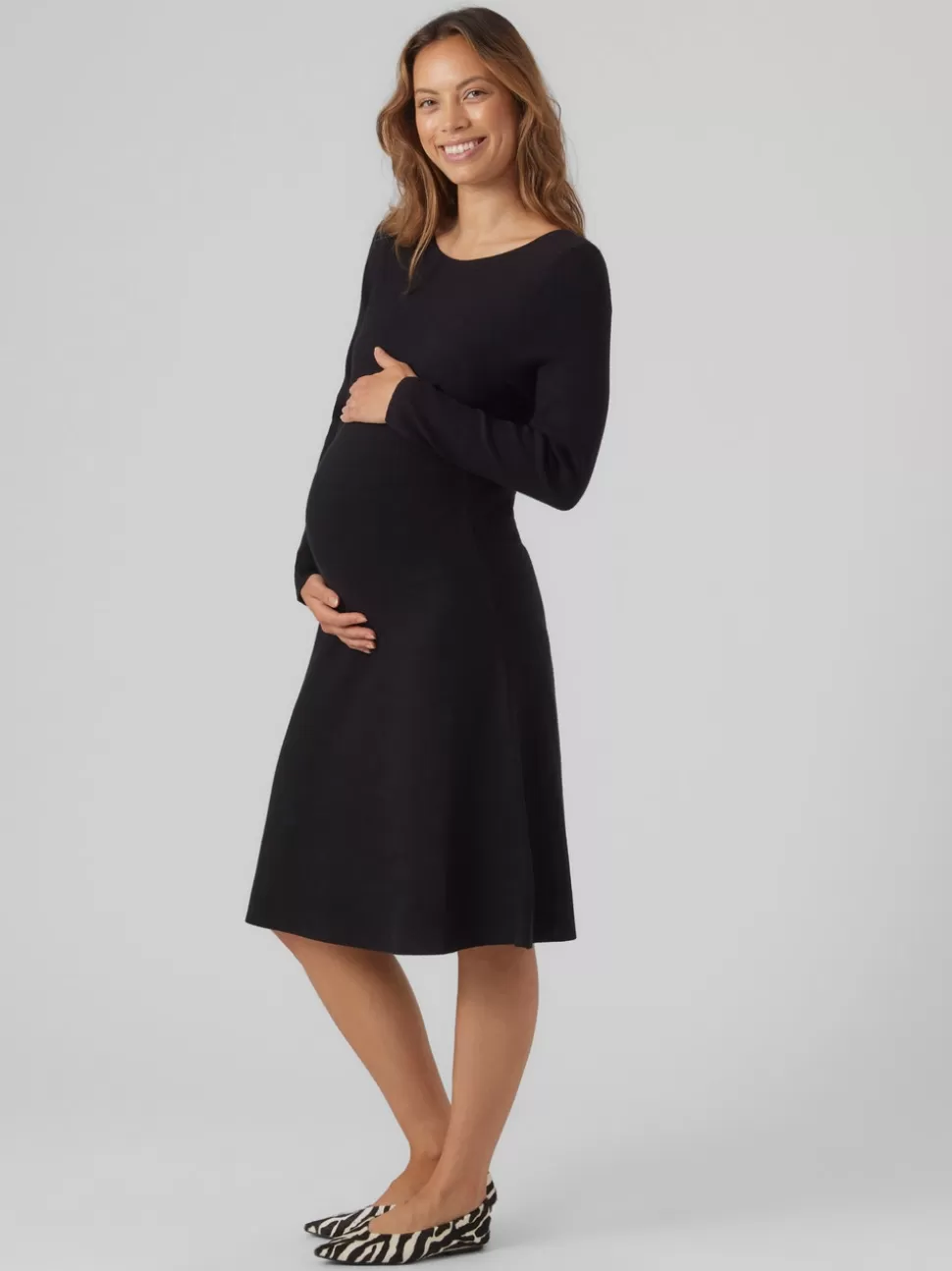 Klänningar^VERO MODA VMMNANCY Gravidklänning Black