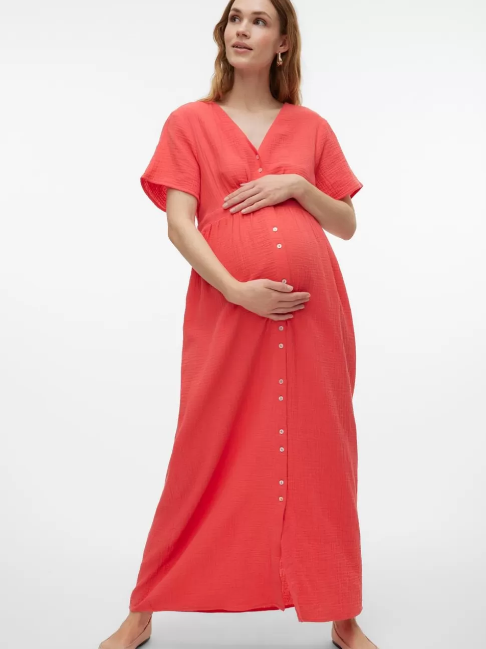 Klänningar^VERO MODA VMMNATALI Gravidklänning Cayenne