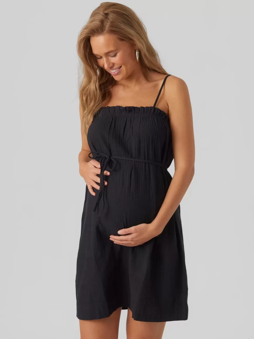 Klänningar^VERO MODA VMMNATALI Gravidklänning Black