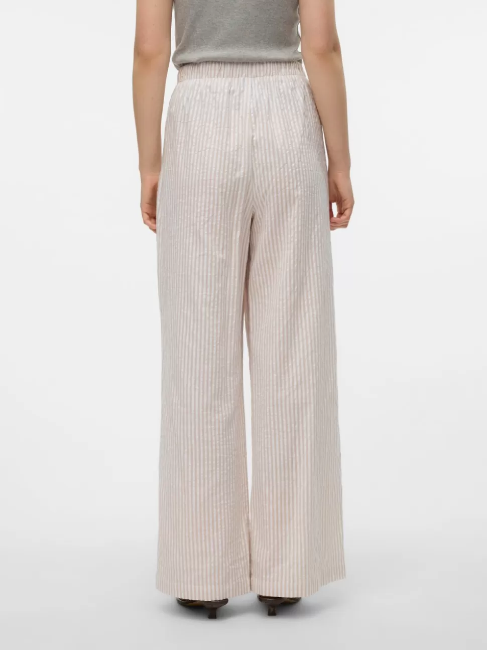 Byxor^VERO MODA VMMOLLY Byxor Irish Cream