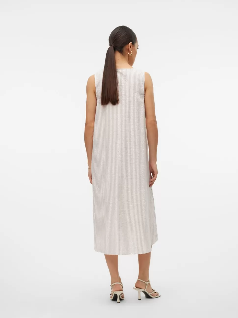 Klänningar^VERO MODA VMMOLLY Lång Klänning Irish Cream