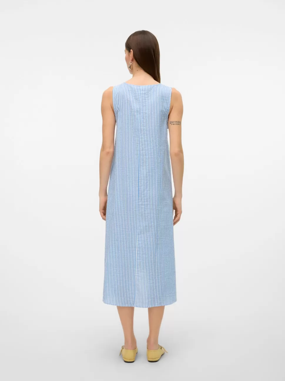 Klänningar^VERO MODA VMMOLLY Lång Klänning Vista Blue