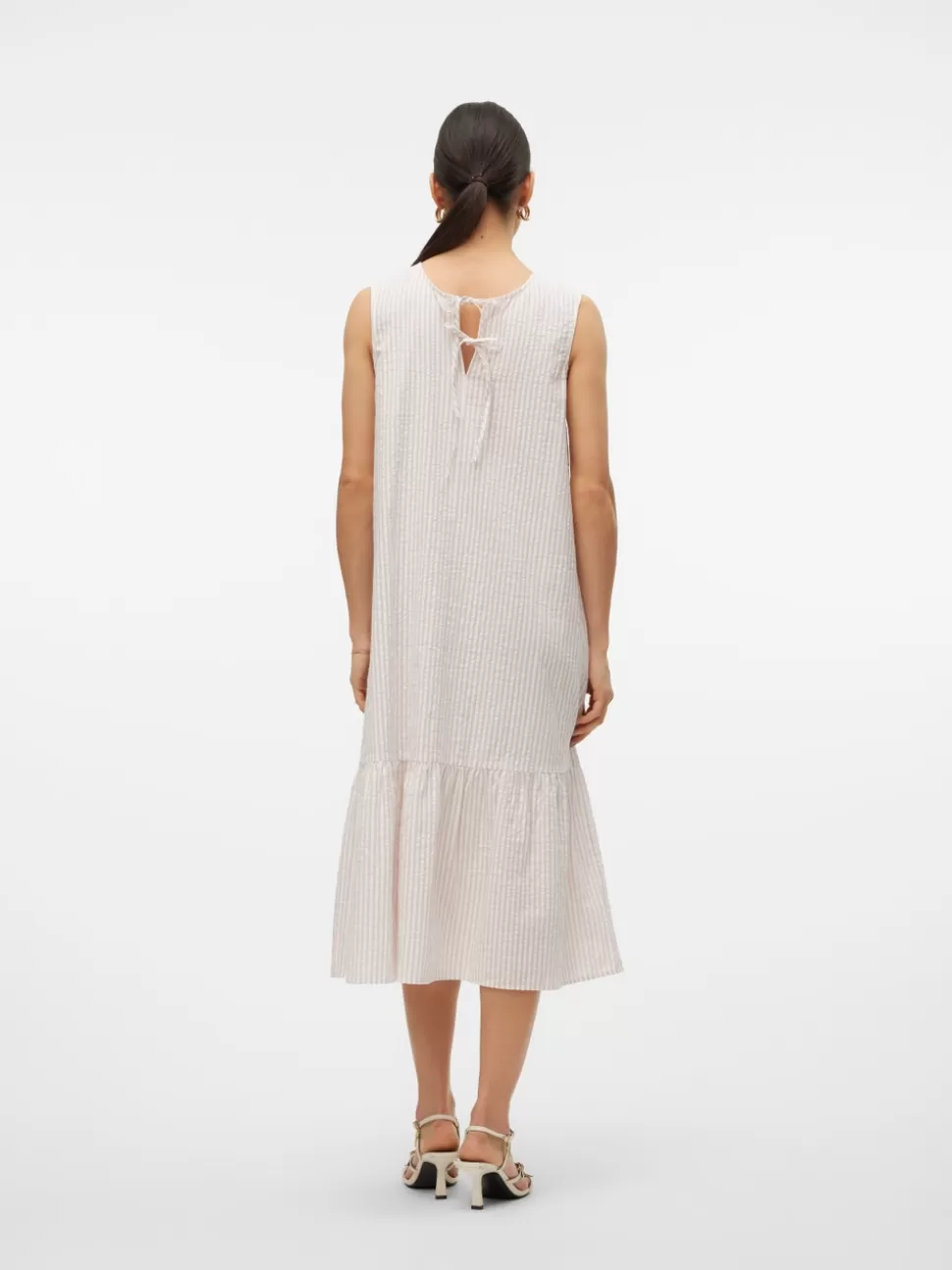 Klänningar^VERO MODA VMMOLLY Lång Klänning Irish Cream