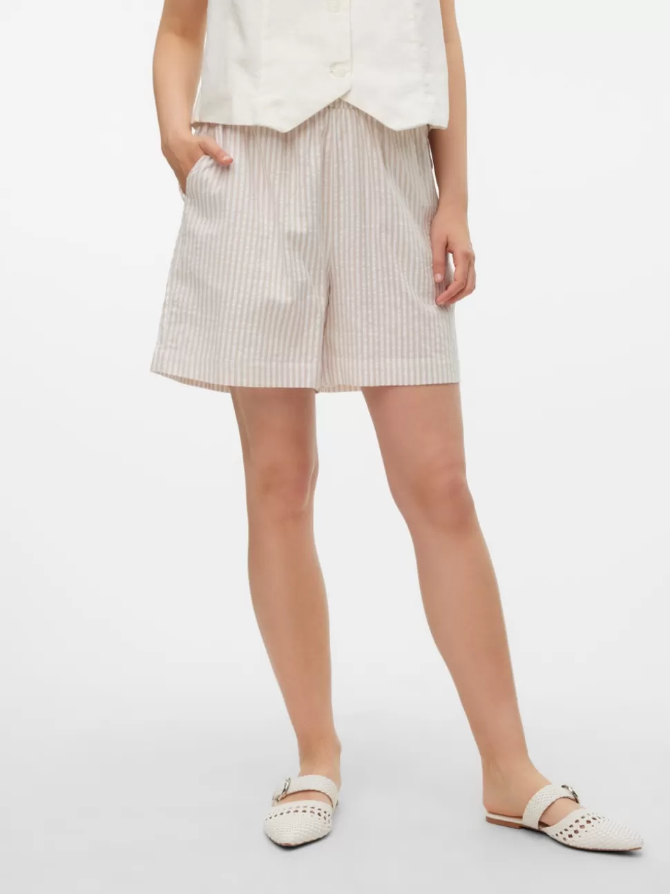 Shorts^VERO MODA VMMOLLY Shorts Irish Cream
