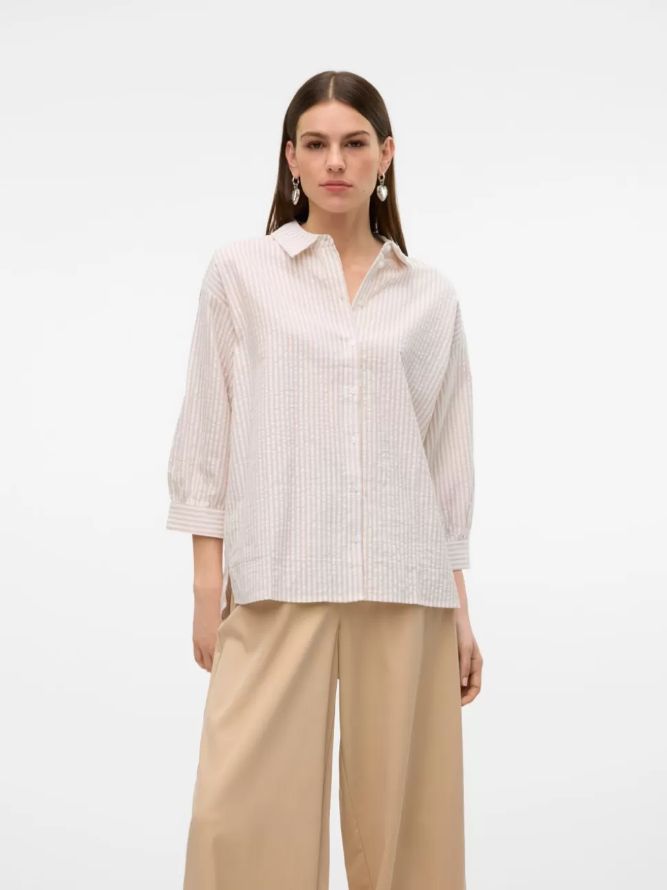 Skjortor | Toppar^VERO MODA VMMOLLY Skjorta Irish Cream