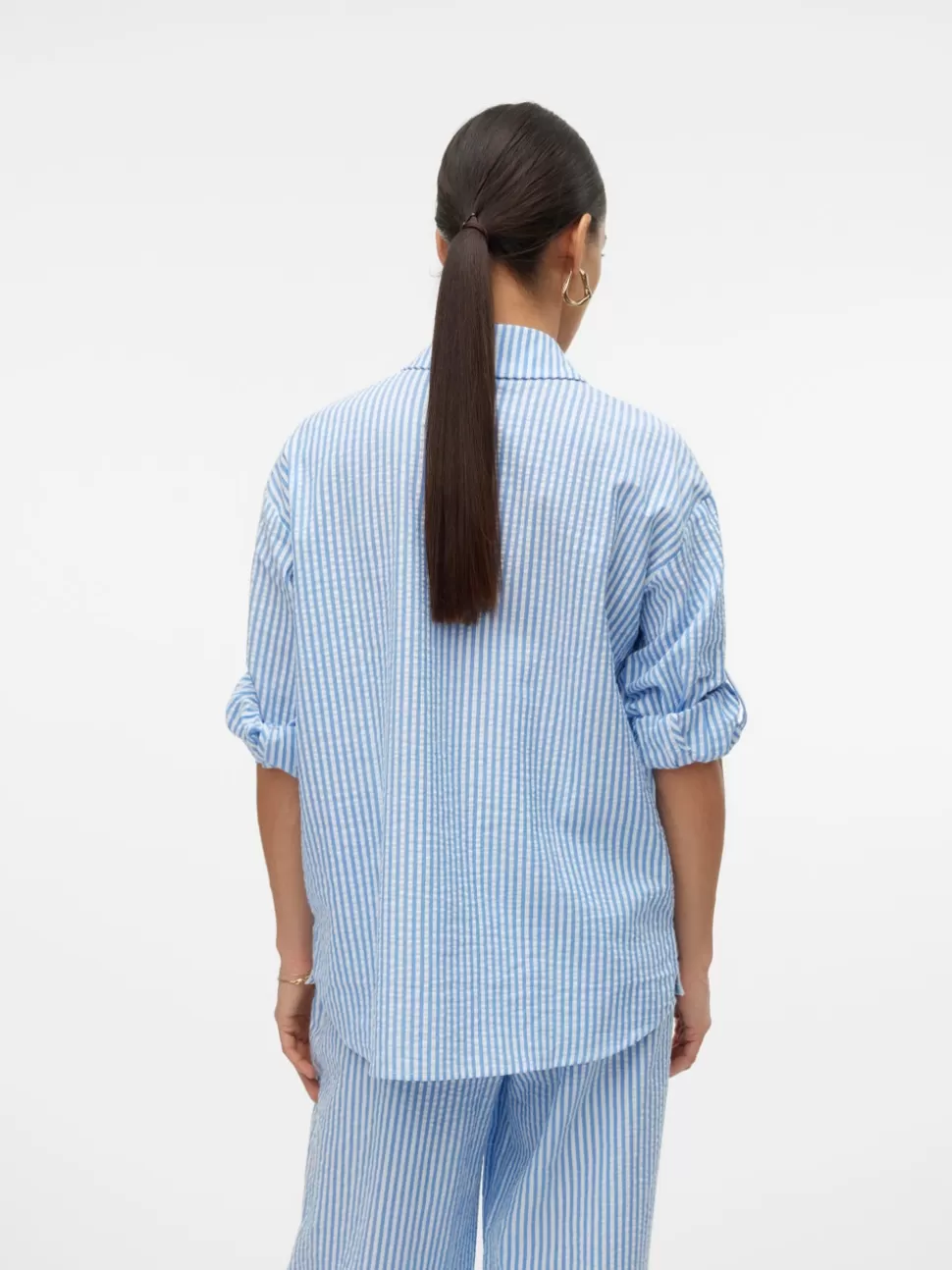 Skjortor | Toppar^VERO MODA VMMOLLY Skjorta Vista Blue