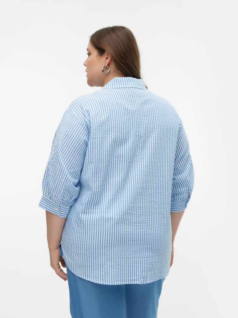 Skjortor | Toppar^VERO MODA VMMOLLY Skjorta Vista Blue