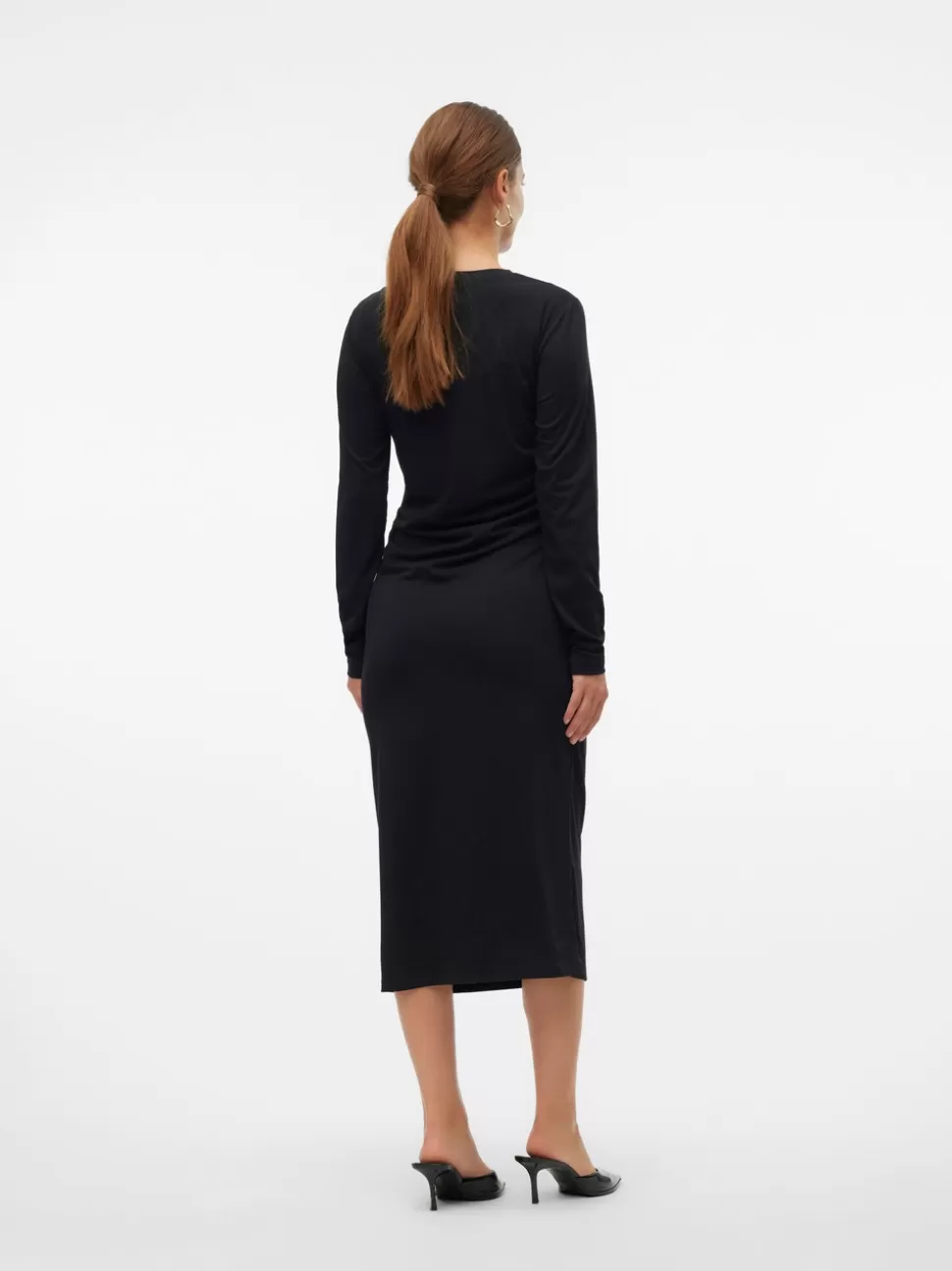 Klänningar^VERO MODA VMMPHINE Gravidklänning Black