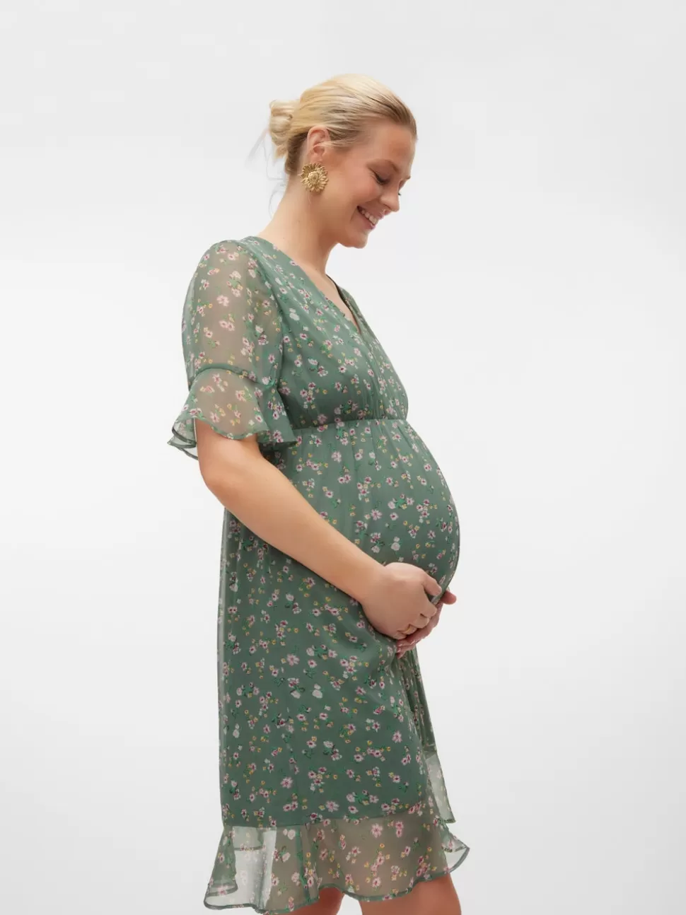 Klänningar^VERO MODA VMMSMILLA Gravidklänning Laurel Wreath