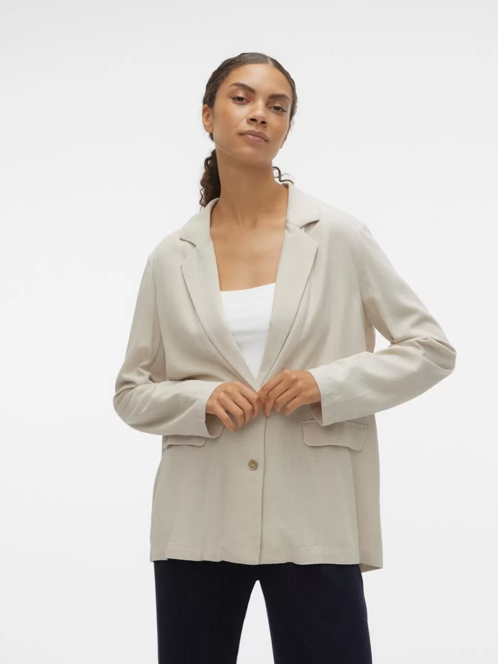 Kavajer^VERO MODA VMMYMILO Kavaj Silver Lining