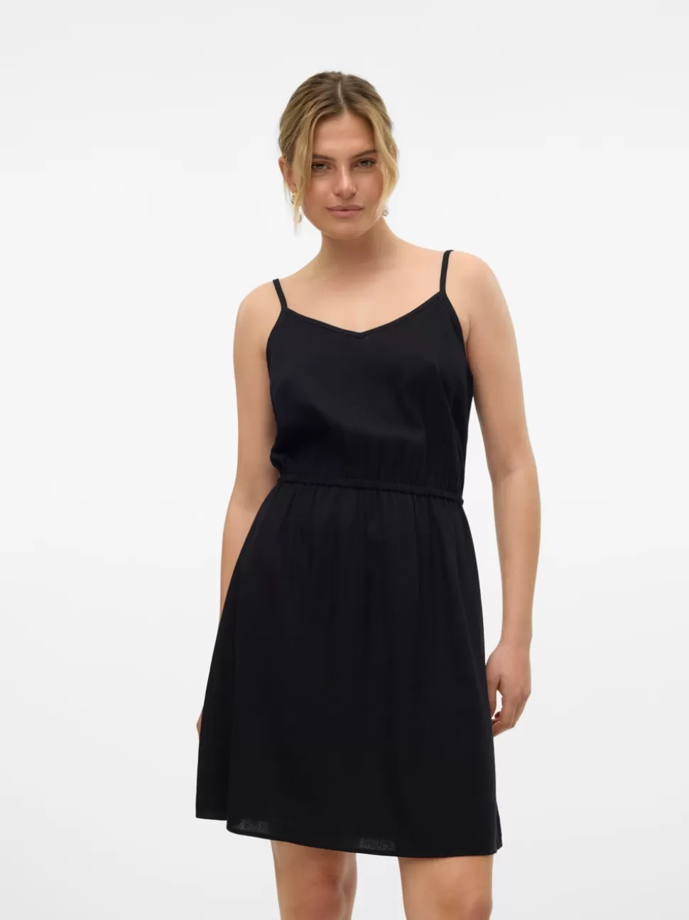 Klänningar^VERO MODA VMMYMILO Kort Klänning Black