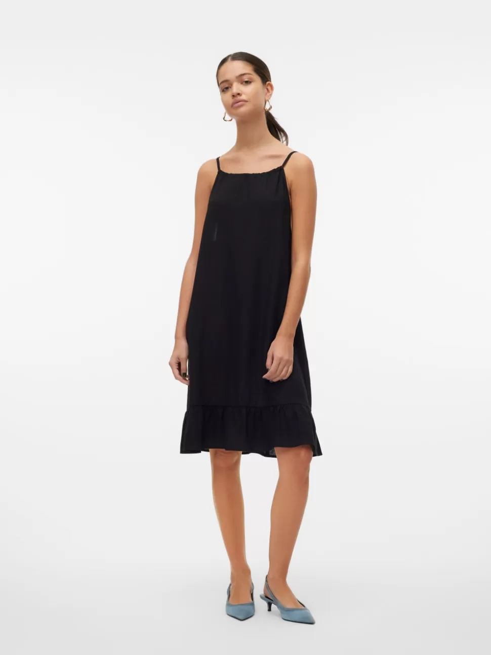 Klänningar^VERO MODA VMMYMILO Kort Klänning Black