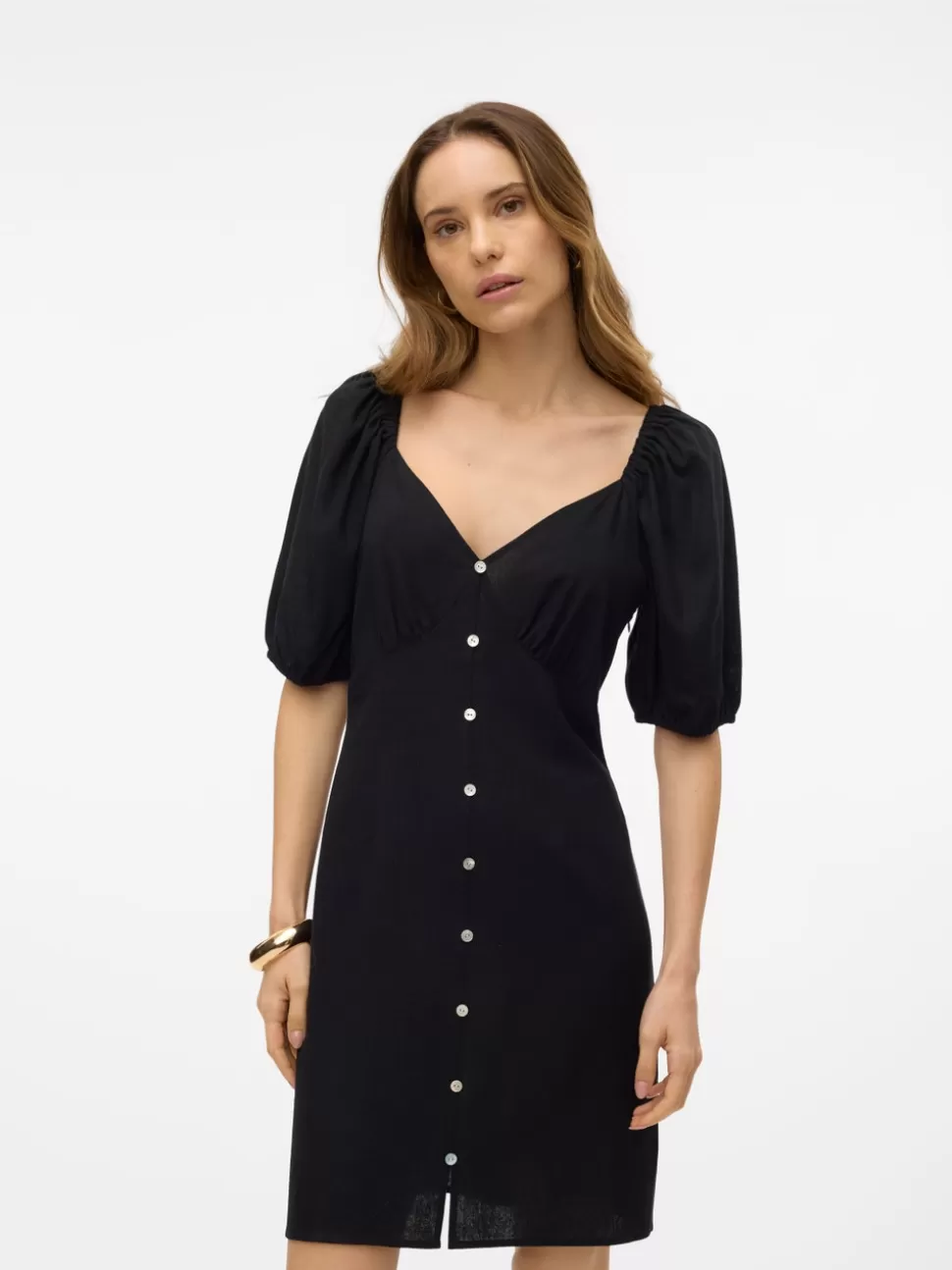 Klänningar^VERO MODA VMMYMILO Kort Klänning Black