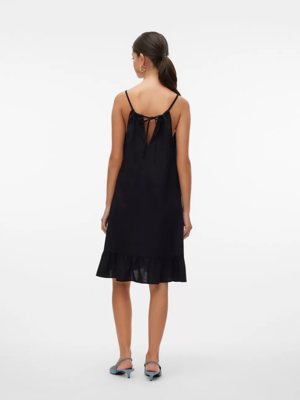 Klänningar^VERO MODA VMMYMILO Kort Klänning Black