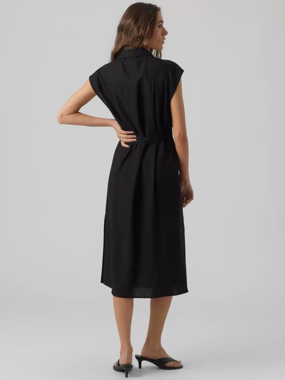 Klänningar^VERO MODA VMMYMILO Lång Klänning Black