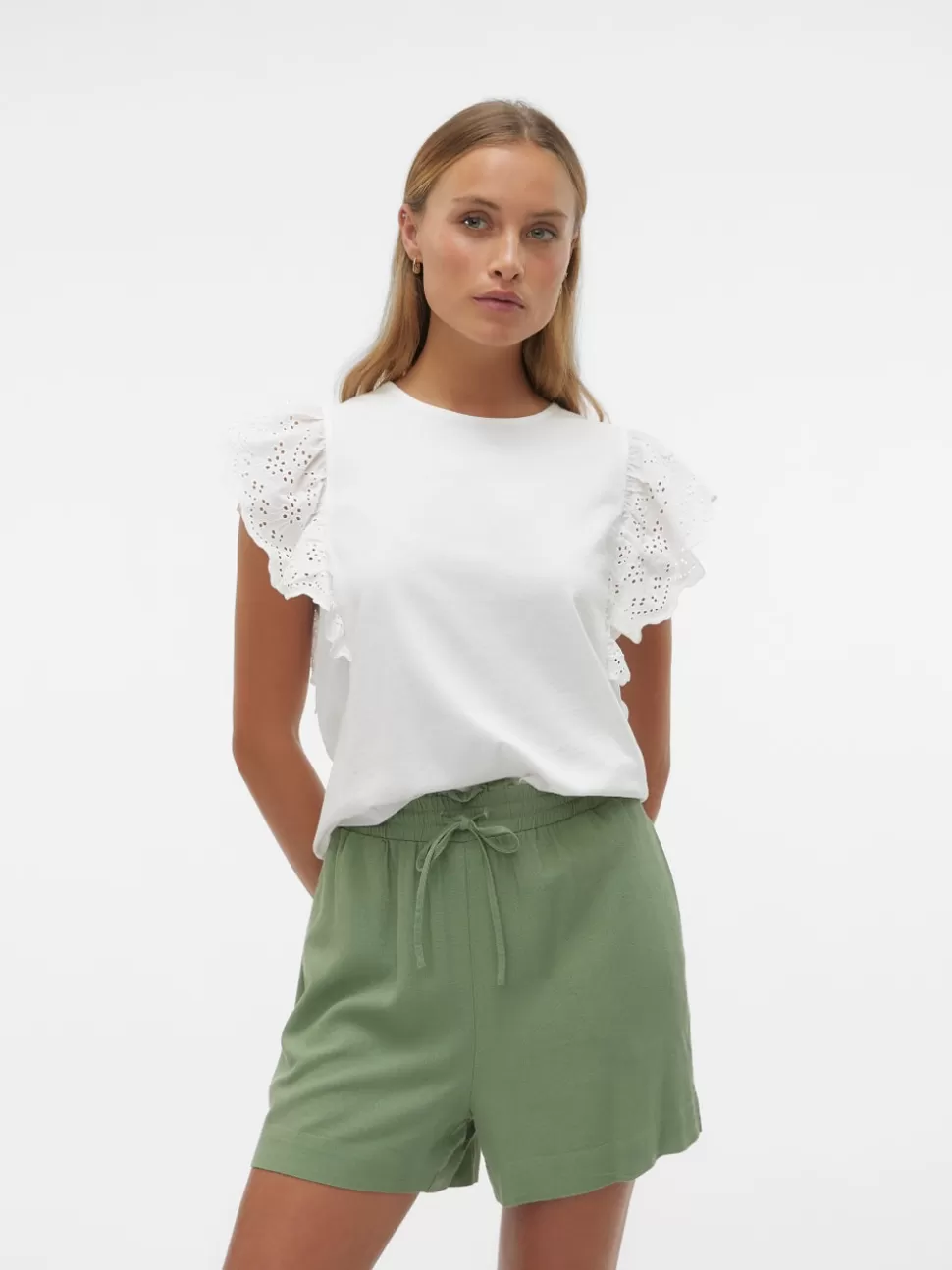 Shorts^VERO MODA VMMYMILO Shorts Hedge Green