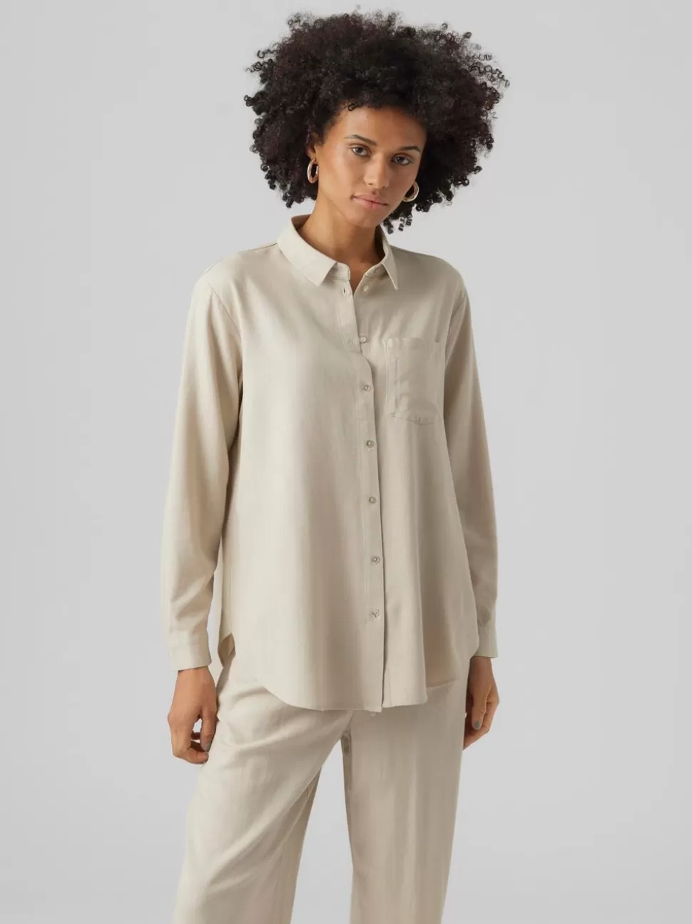 Skjortor | Toppar^VERO MODA VMMYMILO Skjorta Silver Lining