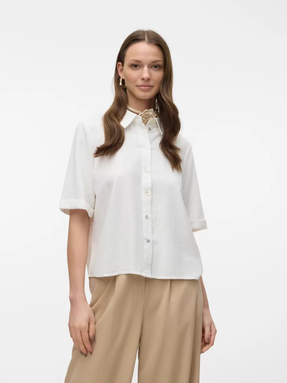 Skjortor | Toppar^VERO MODA VMMYMILO Skjorta Snow White