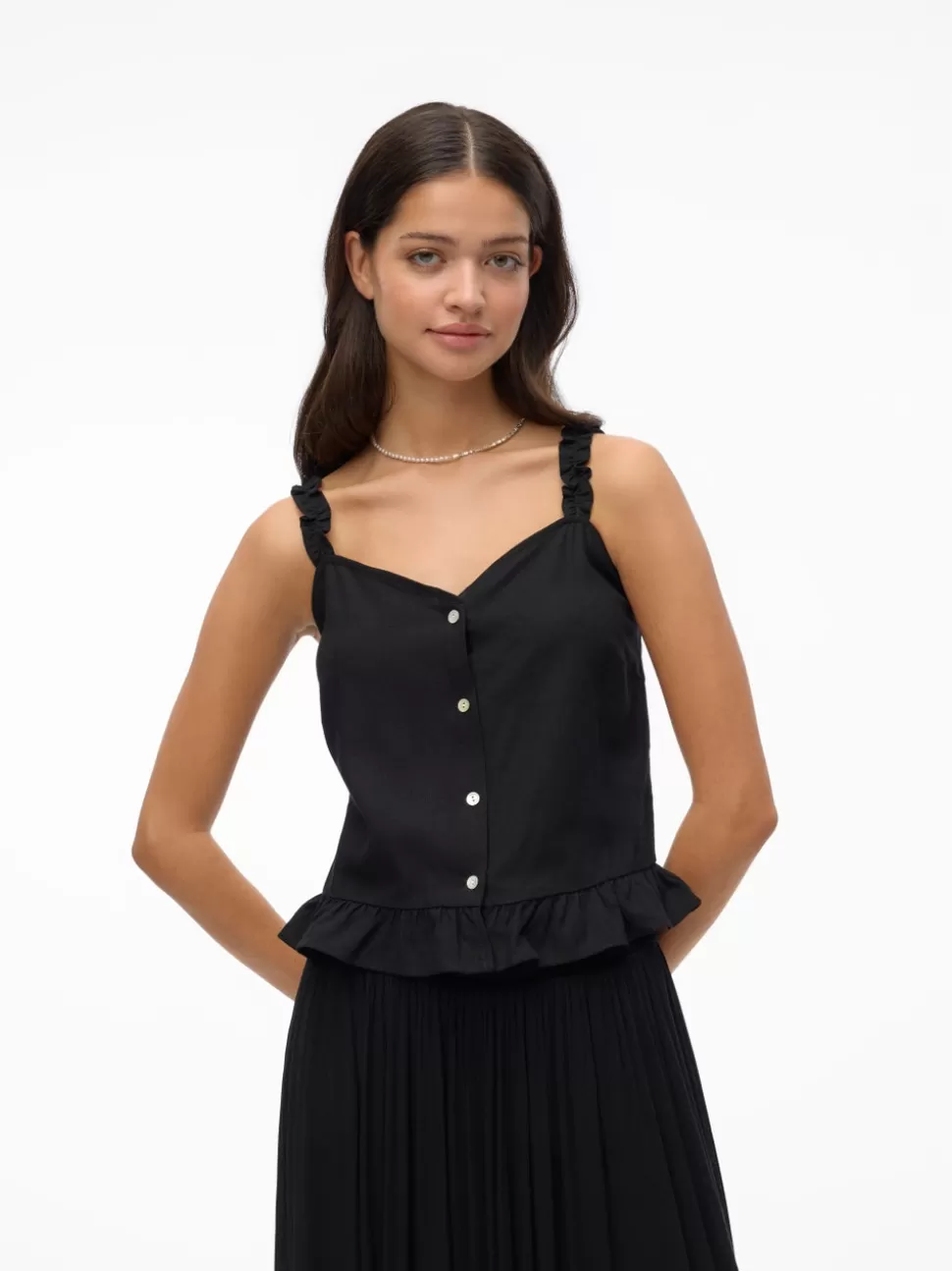 Toppar^VERO MODA VMMYMILO Topp Black