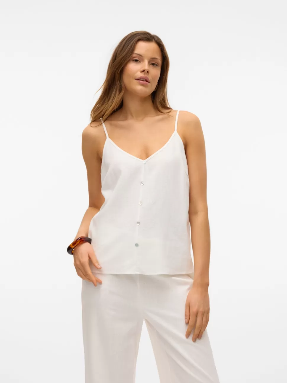 Toppar | Basics^VERO MODA VMMYMILO Topp Snow White