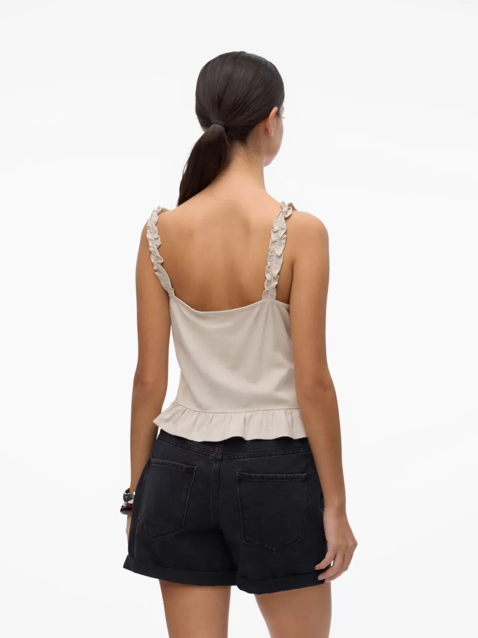 Toppar^VERO MODA VMMYMILO Topp Silver Lining