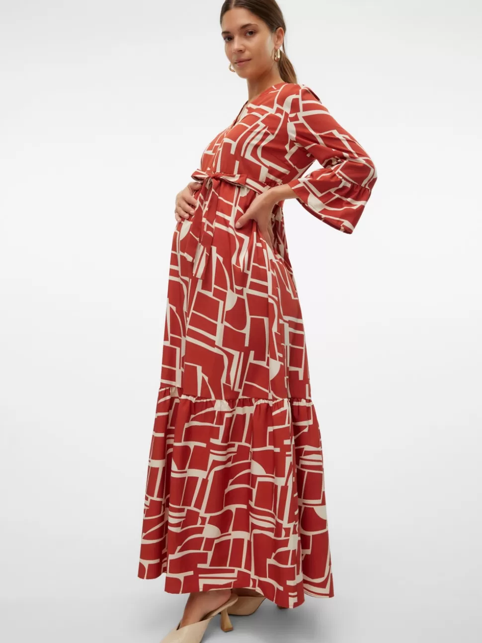 Klänningar^VERO MODA VMMZERA Gravidklänning Birch