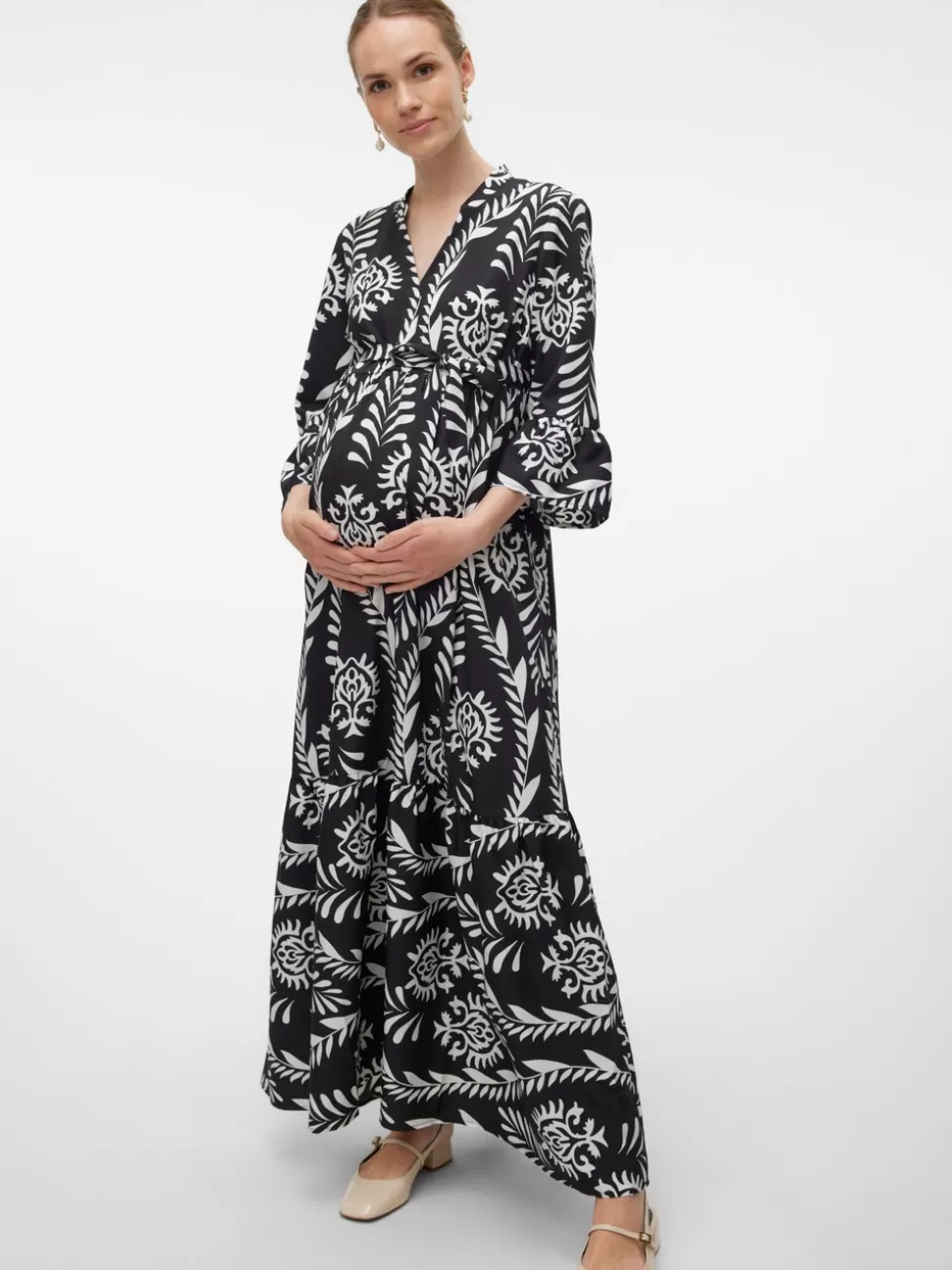 Klänningar^VERO MODA VMMZERA Gravidklänning Black